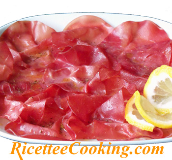 Bresaola al limone